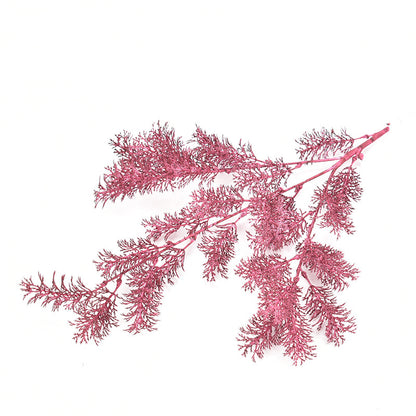 Simulación de pequeña flor de niebla vainilla pequeña de 3 puntas 