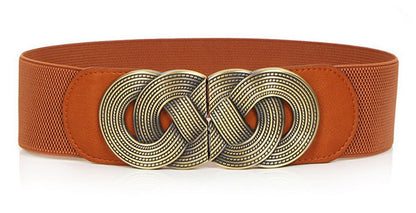 European and American retro wide waist seal