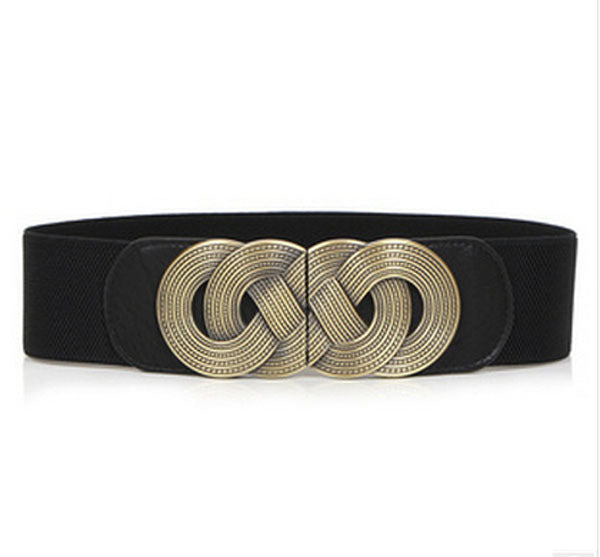 European and American retro wide waist seal