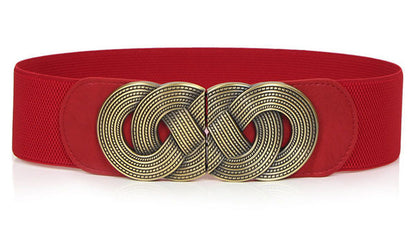 European and American retro wide waist seal