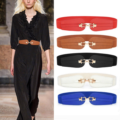 FASHION elastic wide belt, Korean version NEW