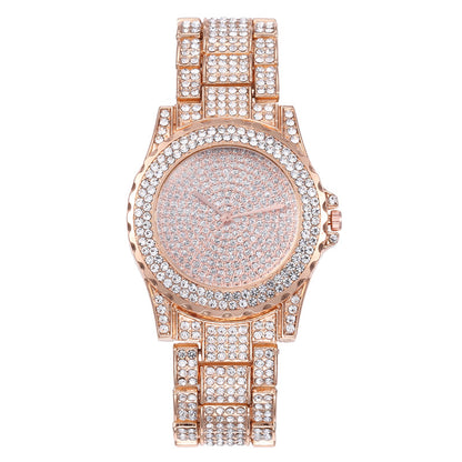 Steel Band Diamond-Studded Starry Women's Watch
