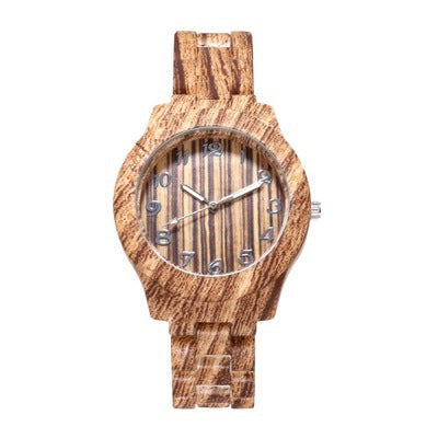 Bamboo Pattern Creative Men's and Women's Watch