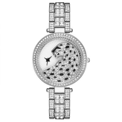 Full-Diamond Womens Watch Steel Band Classic