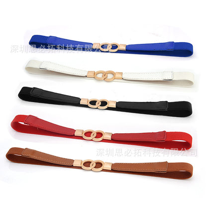 Elastic thin belt Korean version