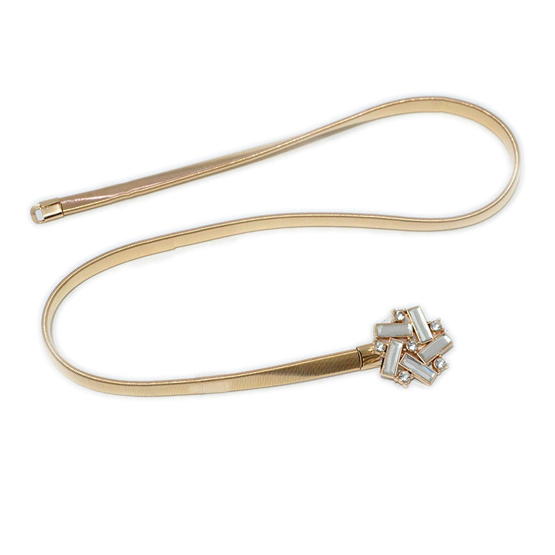 fashion Rhinestone inlaid decorative belt