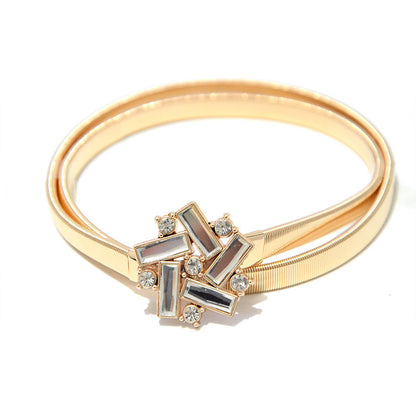 fashion Rhinestone inlaid decorative belt