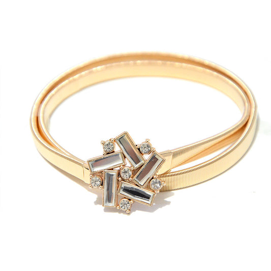 fashion Rhinestone inlaid decorative belt