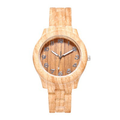 Bamboo Pattern Creative Men's and Women's Watch