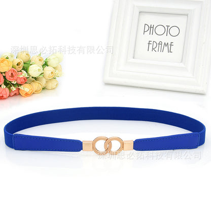 Elastic thin belt Korean version