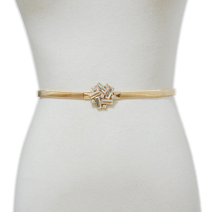 fashion Rhinestone inlaid decorative belt