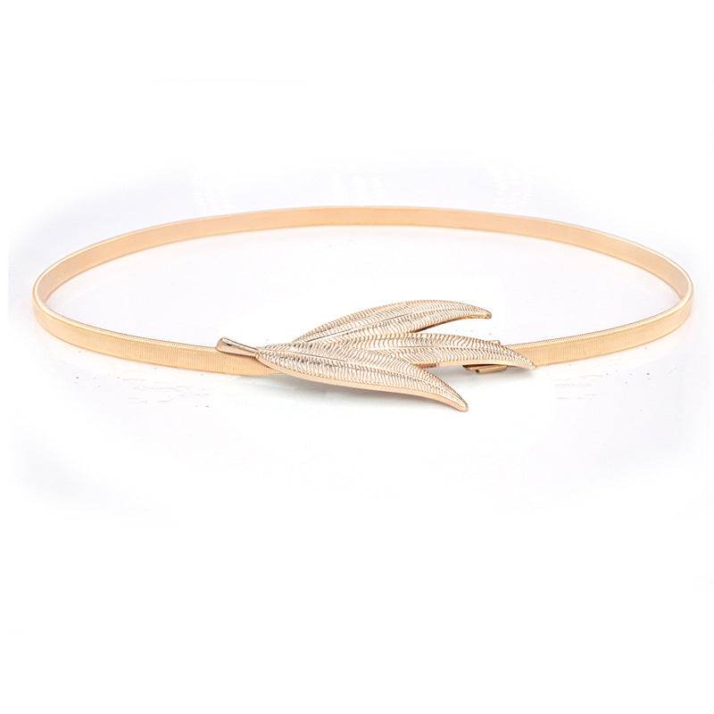 Belt Female Leaf Waist Chain