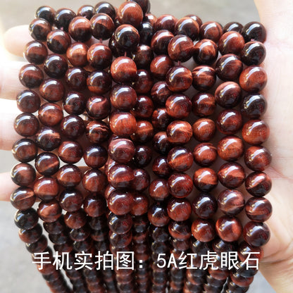Tiger's eye stone loose beads jewelry accessories