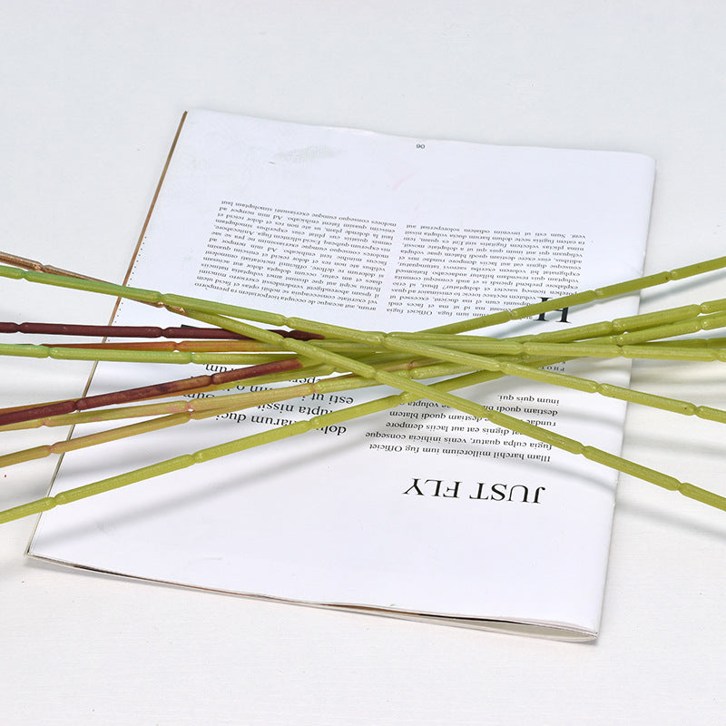 Simulación de barba de dragón de plástico Epiphyllum de una sola llama 
