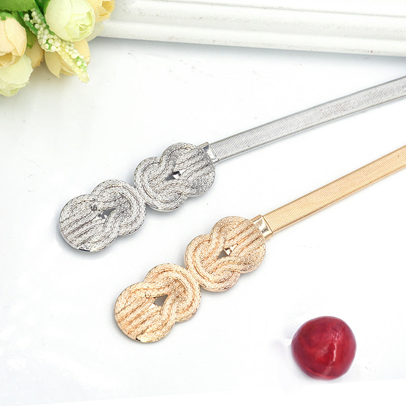 hot sale Metal Button Women's Belt