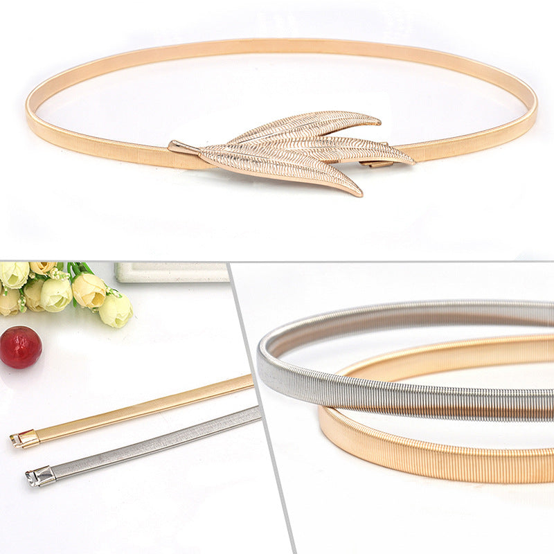 Belt Female Leaf Waist Chain