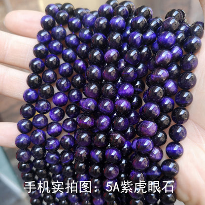 Tiger's eye stone loose beads jewelry accessories