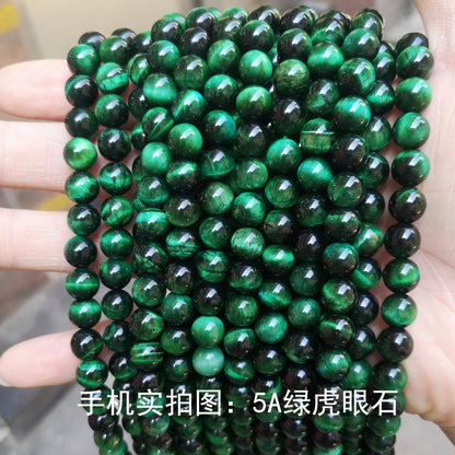 Tiger's eye stone loose beads jewelry accessories