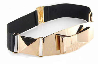 Smooth Mirror Bow Belt