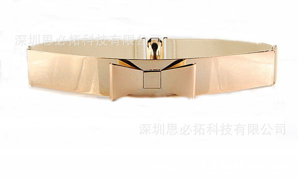 Golden Mirror Butterfly Belt