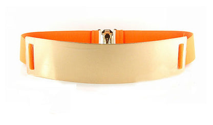 Gold iron sheet, waist belt.
