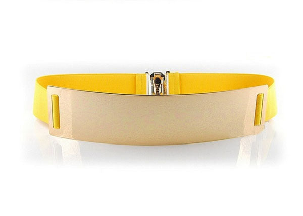 Gold iron sheet, waist belt.