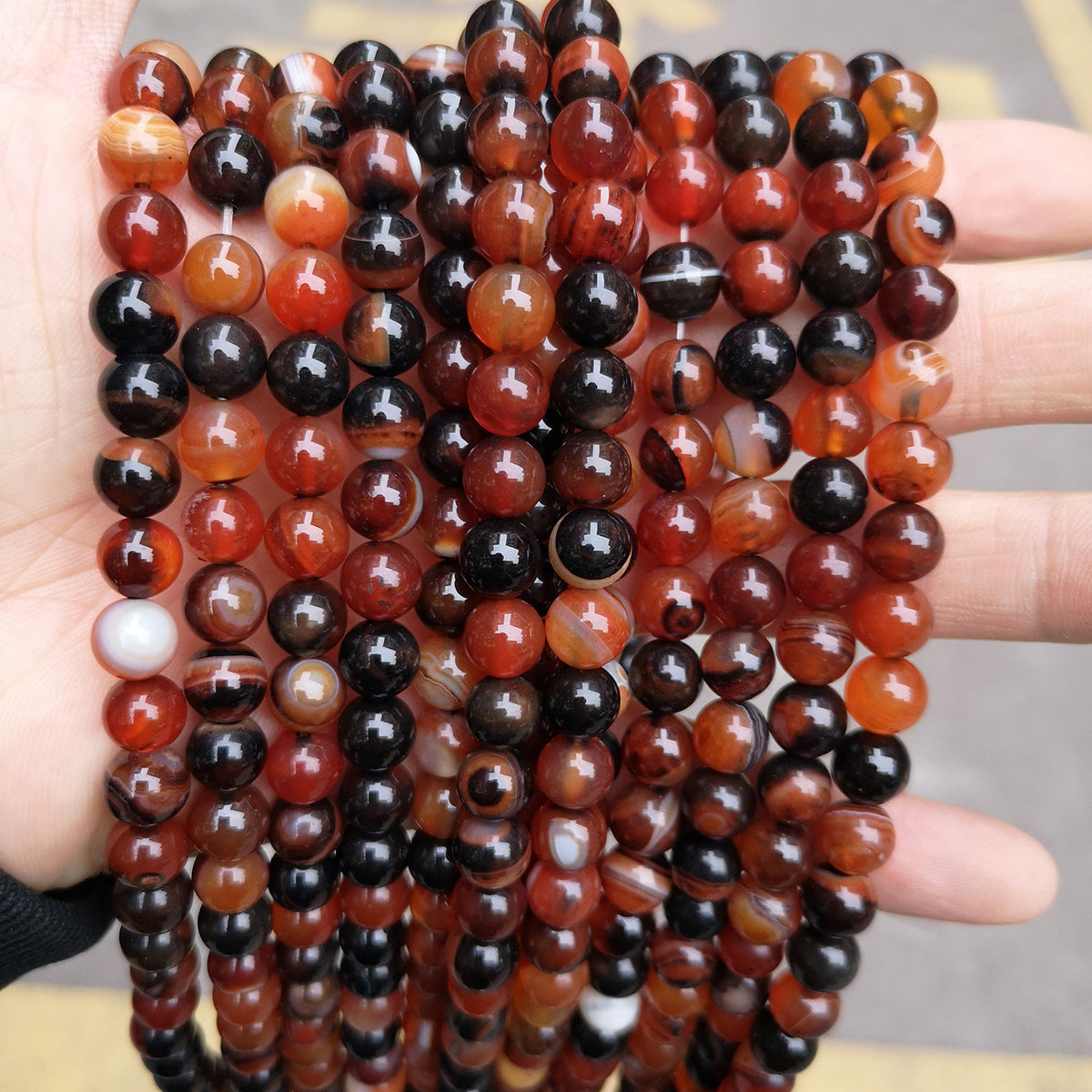 Dream agate loose beads