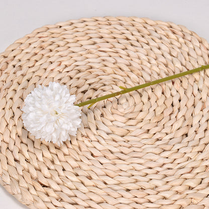 Crisantemo de bola pequeña de diente de león de flor artificial de una sola cabeza 