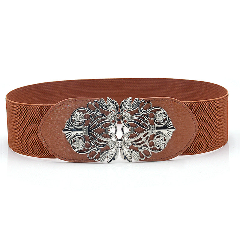 Elastic elastic wide waist seal