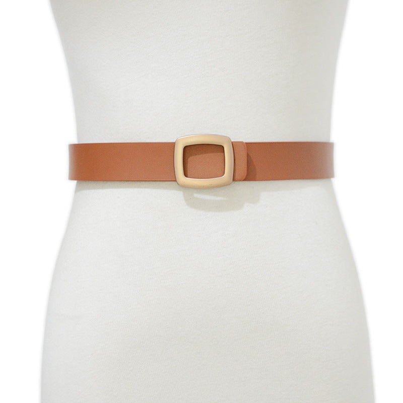 Pin buckle decorative belt