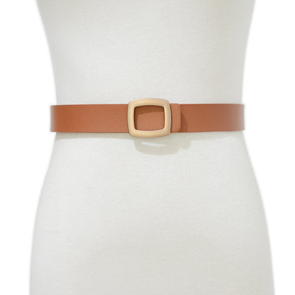 Pin buckle decorative belt