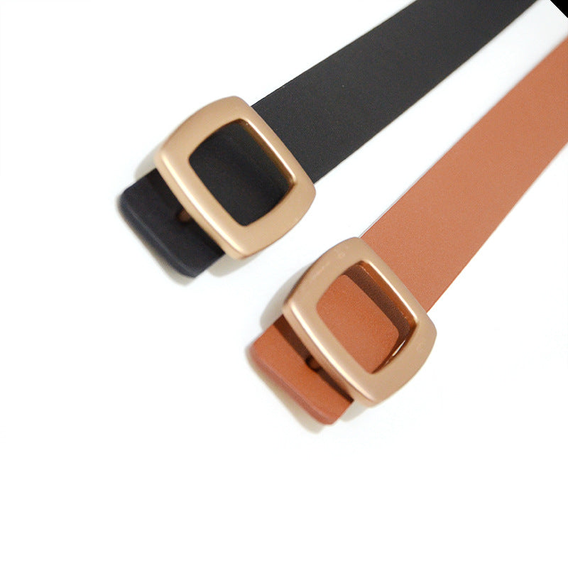 Pin buckle decorative belt
