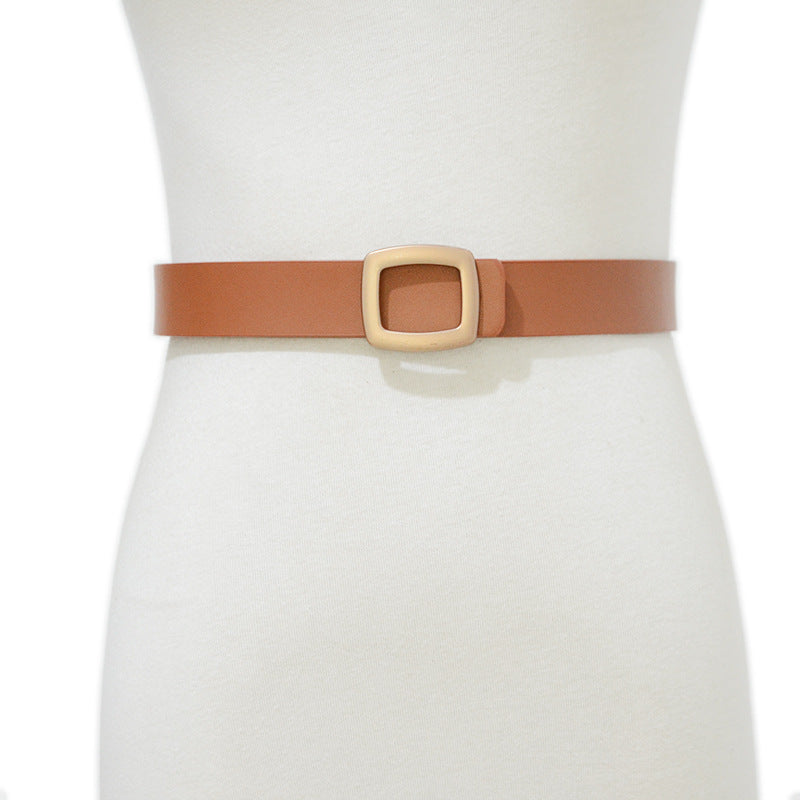 Pin buckle decorative belt