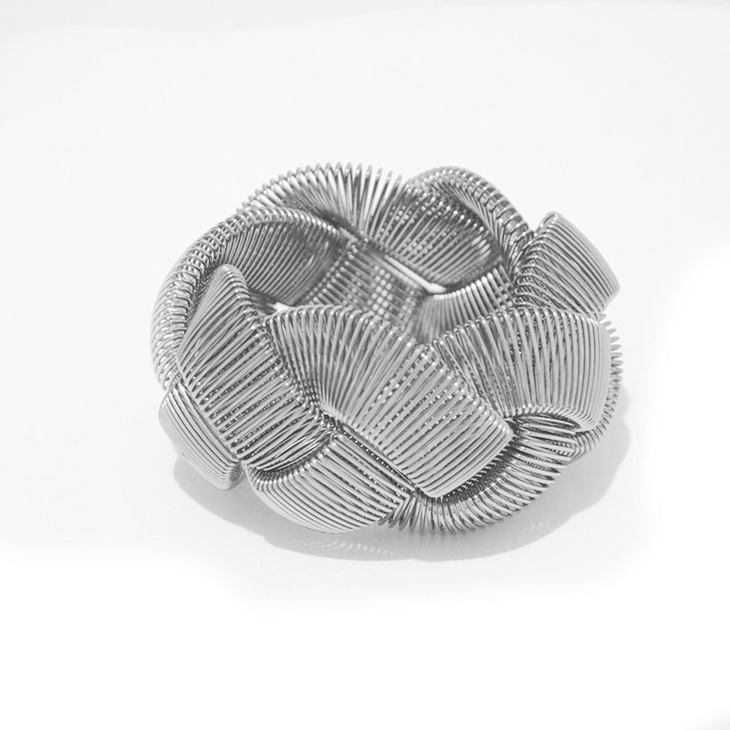 Ring Ladies Metal Spring Bracelet