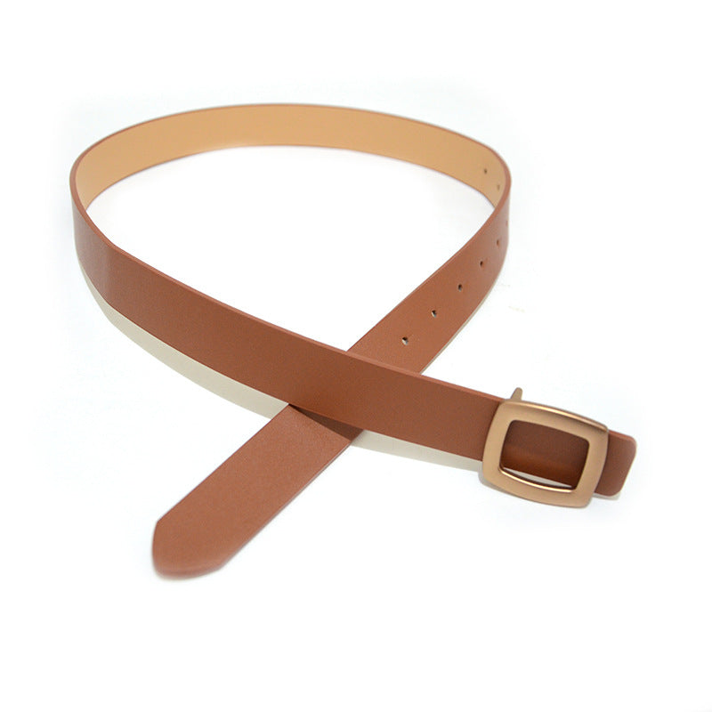 Pin buckle decorative belt