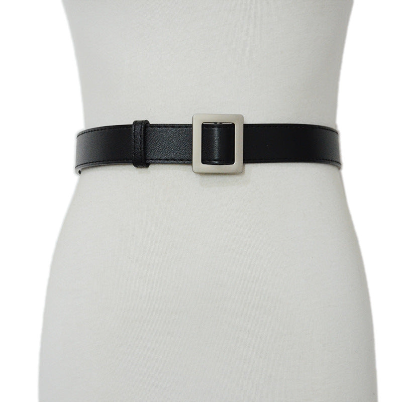Faux leather belt stylish and simple