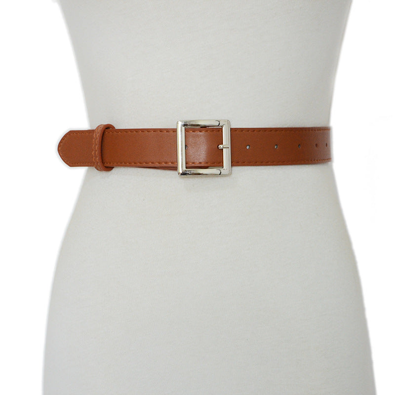 fashion Faux leather belt stylish and simple