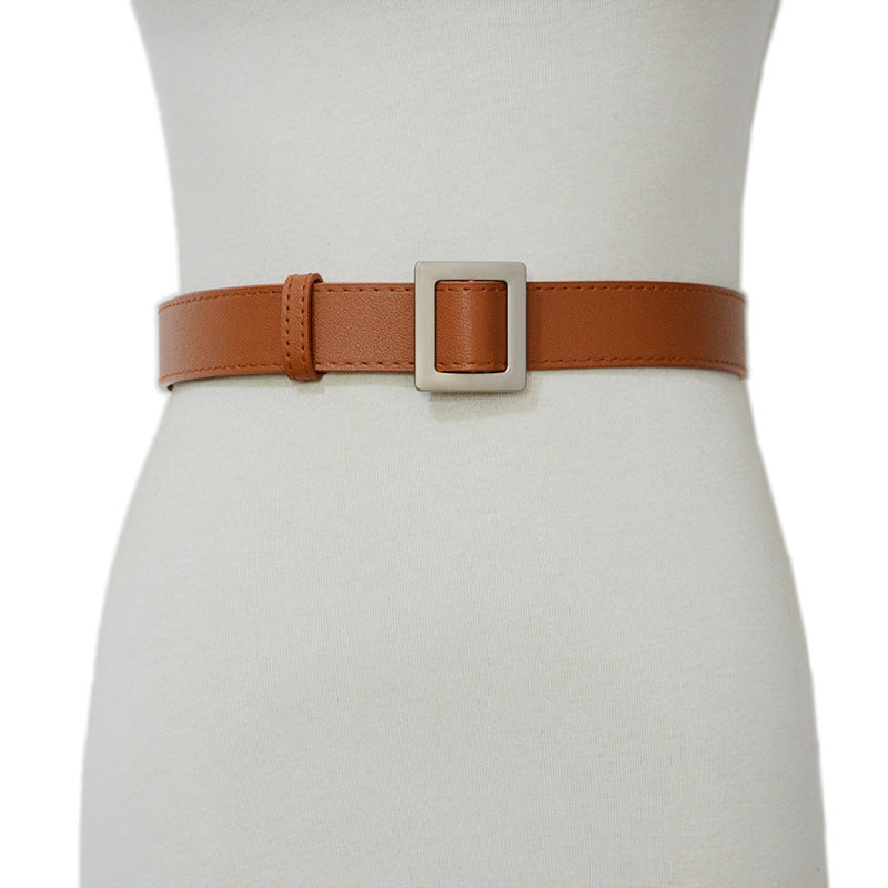 Faux leather belt stylish and simple