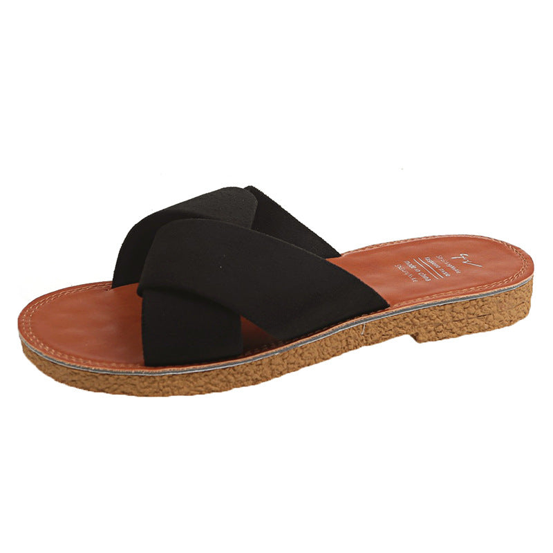 Cool slippers women's outer wear Korean version