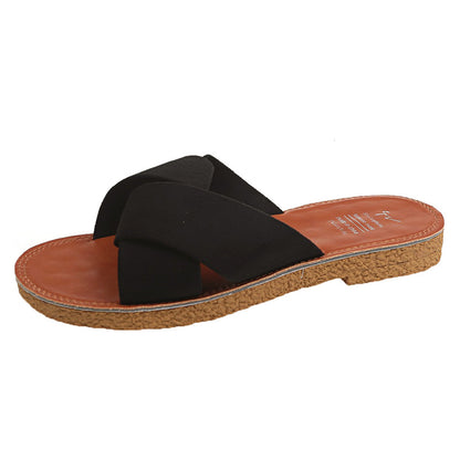 Cool slippers women's outer wear Korean version