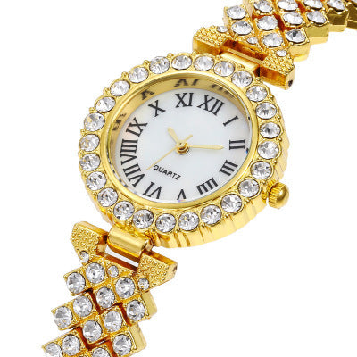 High-end luxury goddess diamond watch