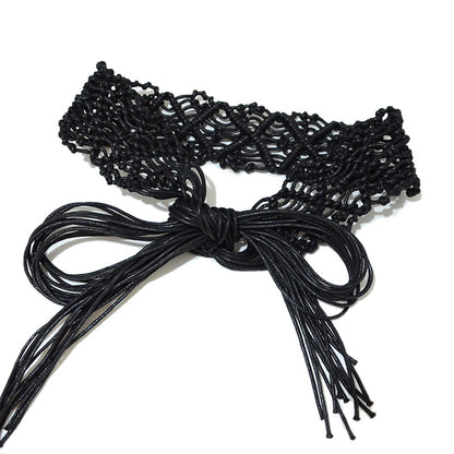 Ethnic style women's woven belt