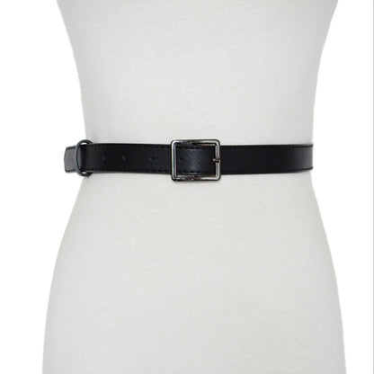 Simple pin buckle belt casual