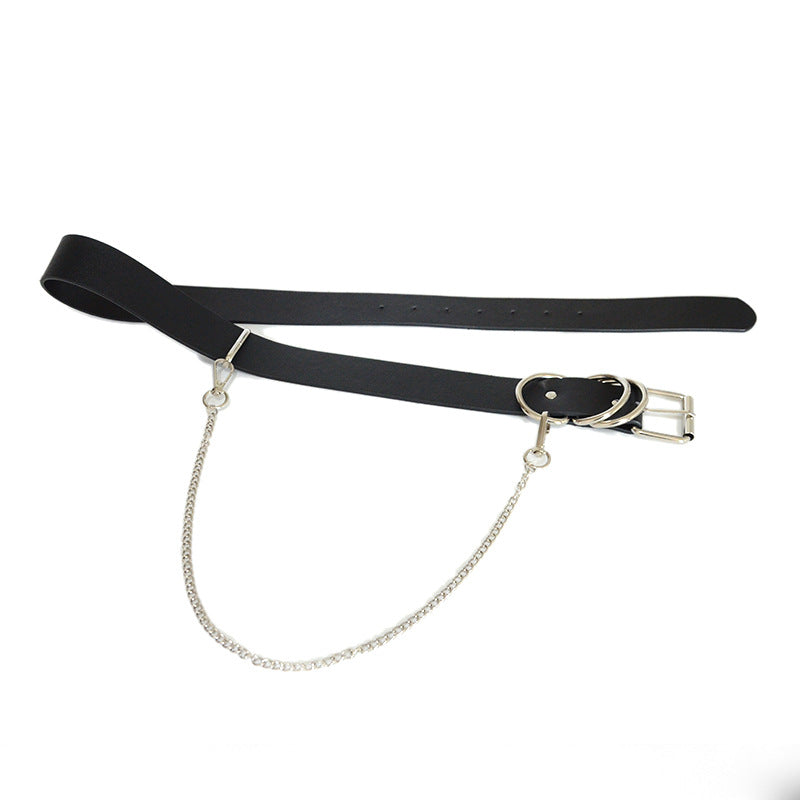 Buckle chain decorative belt