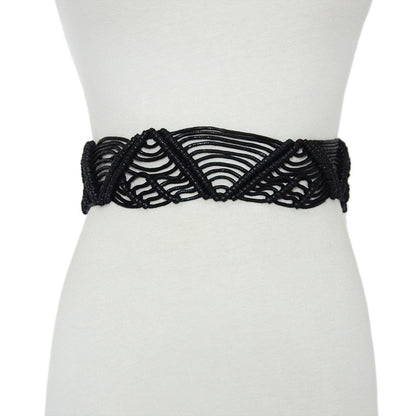 Hand woven thin waist rope in stock
