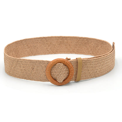 Non-porous round hole texture belt