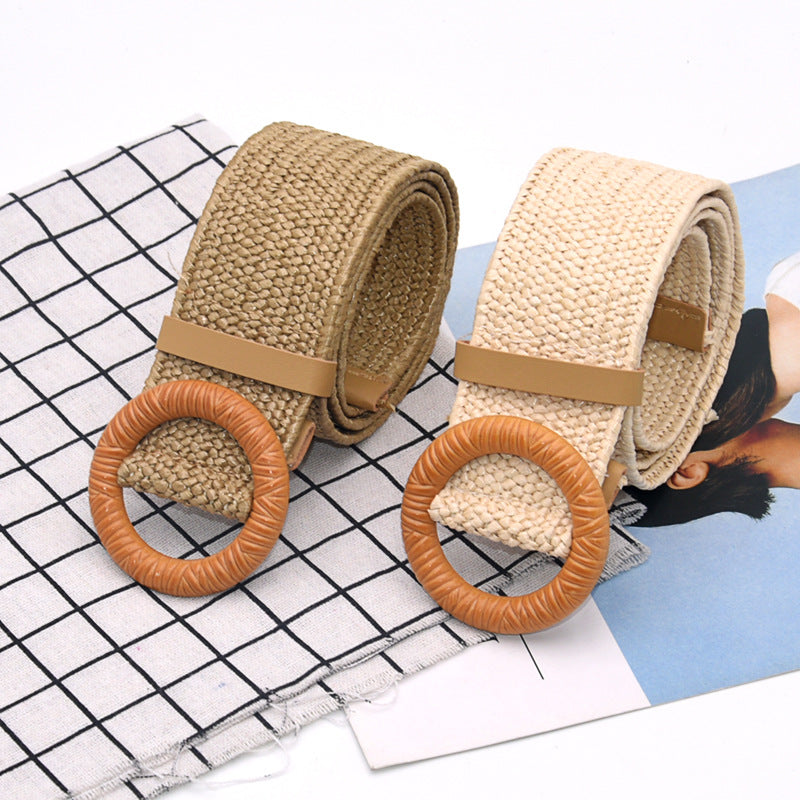 Non-porous round hole texture belt