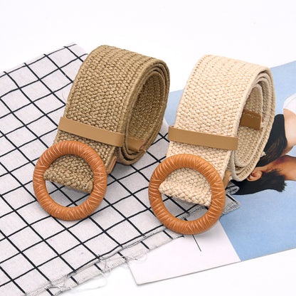 Non-porous round hole texture belt