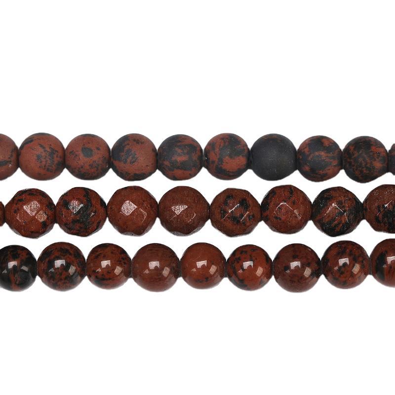 Golden swan stone loose beads