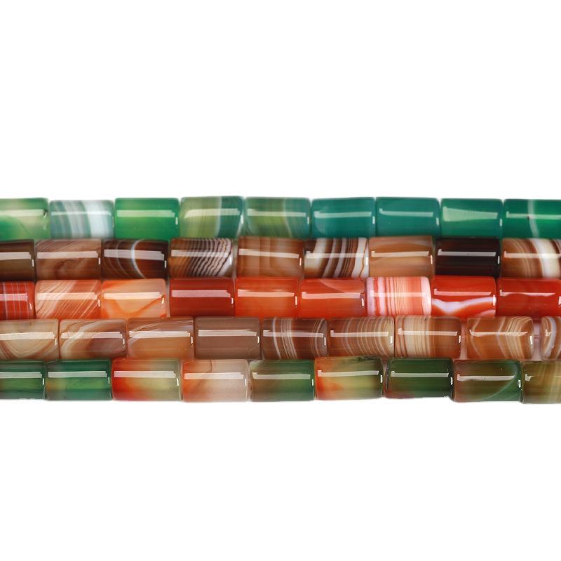 8 * 12 agate dzi beads loose beads striped agate